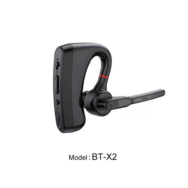 Anysecu Wireless Headset for Walkie Talkie BT-X2 Qualcomm 5.0 Version IPX-4 Waterproof Reverse Charging 180 Adjustable