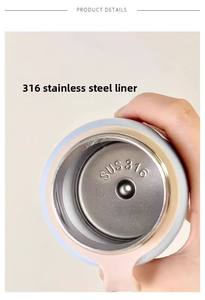 Nuevo Vaso Térmico de Acero Inoxidable con Diseño de Dibujos Animados, Libre de BPA, a Prueba de Fugas, Aislamiento Térmico de 6 a 12 Horas, para Estudiantes y Parejas - Product Image 3