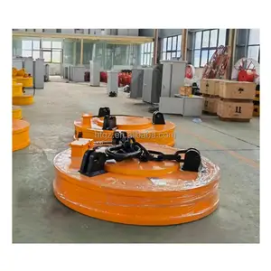 Using for overhead crane and excavator battery lifting magnetic lifter 1 ton scrap lifting magnet