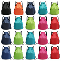 Sac à dos unisexe professionnel ODM en maille avec cadre externe, cordon de serrage, durable, respirant, en PVC et polyester recyclable, sangle rétractable