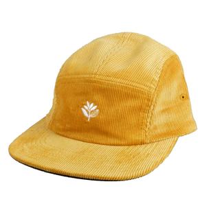 Custom Yellow <b>Cap</b> <b>Corduroy</b> 5 Panel Hat - Product Image 1