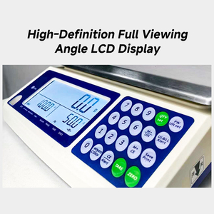 Digitale Industrielle Tischwaage mit Zählfunktion und Optionalem Alarmlicht - Product Image 6