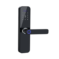 Serrure de porte intelligente avec empreinte digitale, Tuya WiFi, TTLock, entrée sans clé, biométrique, Cerradura Inteligente, serrure de porte électronique pour la maison