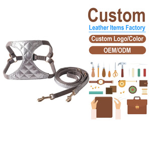 Nuevo Conjunto de Arnés y Correa para Perro de Algodón Acolchado, Material de Gamuza, Directo de Fábrica - Product Image 1