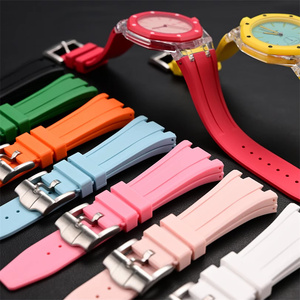 Correa de Silicona Transparente para Reloj de Bolsillo <span class=keywords><strong>Swatch</strong></span> AP Royal Pop, Correa Deportiva para Reloj de Pulsera - Product Image 6