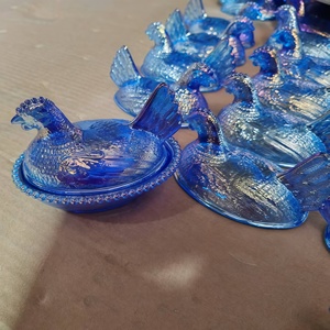 <span class=keywords><strong>Pot</strong></span> à bonbons <span class=keywords><strong>en</strong></span> <span class=keywords><strong>verre</strong></span> de carnaval classique de qualité supérieure, irisé, écologique, pour la décoration de la maison et de la cuisine - Product Image 4