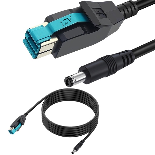 G-karve USB 12V to DC5521 8-Pin for POS Machine Power Supply
