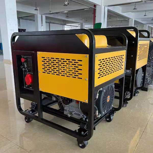 เครื่องกำเนิดไฟฟ้าดีเซล 15 กิโลวัตต์ ระบายความร้อนด้วยอากาศ 1500 รอบต่อนาที สตาร์ทด้วยระบบดึง 50 เฮิรตซ์ แหล่งจ่ายไฟแบบพกพา - Product Image 3