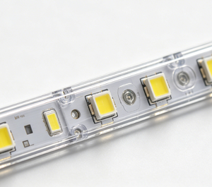 ไฟ LED RGB แบบตัดได้ กันน้ำ IP65 รุ่น 5050 SMD 60LED/เมตร DC24V - ติดตั้งง่าย สำหรับตกแต่งภายในและภายนอกอาคาร - Product Image 1