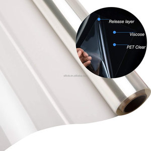 Película de Seguridad Transparente de 8 Mil, Antiexplosión, Protección UV, Anti-Rotura y Anti-Robo para Ventanas y Puertas de Vidrio en 152cm*30m - Product Image 1
