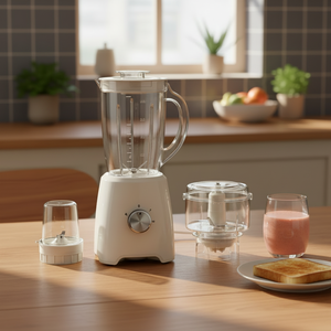 Mini mixeur électrique portable pour la maison, 2 en 1, 250 W, capacité de 1,4 L, mixeur multifonctionnel pour fruits, <span class=keywords><strong>hachoir</strong></span> à <span class=keywords><strong>viande</strong></span> - Product Image 4