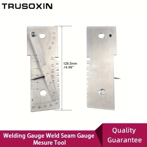 Outils de soudage, jauge de mesure universelle multifonction, jauge universelle pour la mesure des joints de soudure, outil de mesure - Product Image 3