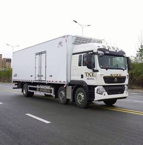 New Sino Howo 6X2 Diesel Refrigerator Truck with Manual Transmission 55m³ Capacity Euro 6 Emission -25~-5°C Temperature Range - Product Image 2