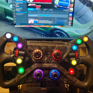 พวงมาลัย SIMAGIC GT Neo สำหรับเกมแข่งรถบนพีซี แบบไร้สาย 2.4GHz ปุ่มมัลติฟังก์ชั่น พร้อมระบบคลัตช์คู่ แบบไดเร็กไดรฟ์ - Product Image 6