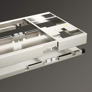 Teclado Mecánico para Juegos WOBKEY Crush80 <span class=keywords><strong>Reboot</strong></span> CNC de Aluminio, Tri-Modo, Intercambiable en Caliente, con Junta, ARGB - Product Image 4