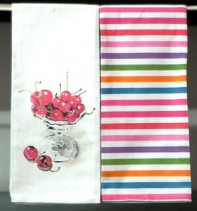 Serviettes de cuisine imprimées numériquement, en coton doux, absorbantes et durables, pour la cuisine, la cuisson, le nettoyage et l'usage quotidien à la maison - Product Image 4