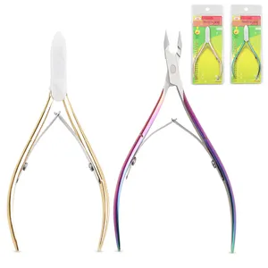 Destly Nail Clipper Finger Toenail Scissors Cuticle Remover Cutter Manicure Tool Stainless Steel Cuticle Nipper