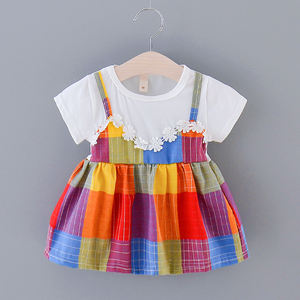 Vestido de Fiesta de Cumpleaños para Niñas Pequeñas, Diseño Sencillo con Estampado, Estilo Princesa, Fabricación China OEM - Product Image 4