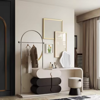 Zylindrisch Nama Coiffeuse suspendue/au sol en plastique au design moderne