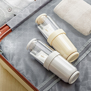 Set de Viaje Portátil con Vaso de Lavado, Cuatro Compartimentos para Almacenamiento Dental, Separación en Seco/Húmedo y Vaso para Gárgaras - Product Image 4