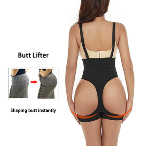 Service personnalisé Short moulant respirant à séchage rapide <span class=keywords><strong>Gaine</strong></span> pour string des fesses avec compression <span class=keywords><strong>abdominale</strong></span> Améliorateur de culottes et de shorts - Product Image 5