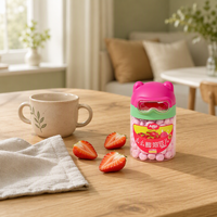 Poudre de protéines pour bébés Aimo, probiotiques, saveur fruitée, 14 g, texture semi-molle, durée de conservation de 12 mois, spécialement conçue pour une alimentation saine