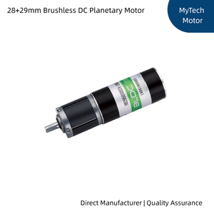 Motorredutor Planetário <span class=keywords><strong>DC</strong></span> Sem Escovas 28mm 29mm 3W 5W Alto Torque Baixa Velocidade Relação 12V 24V Mini Caixa de Engrenagens Planetária IP55 para Ventilador de Barco - Product Image 1