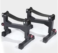 Rack de musculation moderne à haute capacité de charge, réglable, avec amortisseur de traction et cadre en acier pour l'entraînement de force