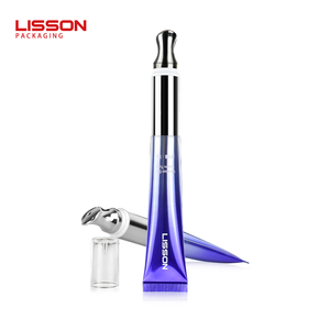 LISSONプレミアム振動マッサージアイクリームセラムABLチューブ包装亜鉛合金アプリケーター付き15ml - Product Image 4