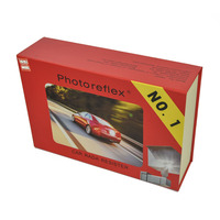 Boîte cadeau rigide rouge personnalisée, boîte d'emballage en carton avec couvercle rabattable et tiroir pour album photo de luxe