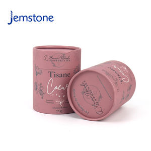 Emballage personnalisé en carton écologique pour bonbons, biscuits, thé en sachet, tube en papier cylindrique - Product Image 3