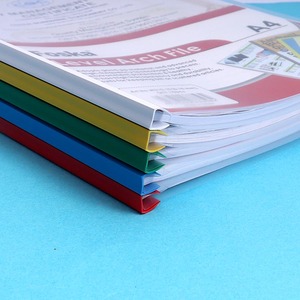 Foska Capacité de 50 feuilles Couvertures de <span class=keywords><strong>CV</strong></span> transparentes Barre coulissante Dossiers de présentation Classeur de documents pour les affaires scolaires - Product Image 5