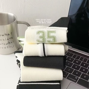 Calcetines de Algodón Personalizados con Bordado de Dibujos Animados para Hombre, Calcetines Cortos Transpirables, Absorbentes de Sudor, Lindos y Casuales, Venta al Por Mayor - Product Image 5