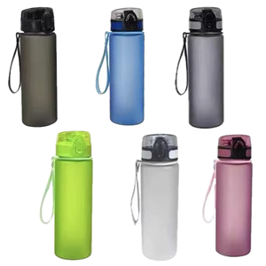 500ml BPA Free Plastic Water <b>Bottle</b> — Leak-Proof Flip-Top <b>Flask</b> for Home Kitchen Outdoor - Product Image 1
