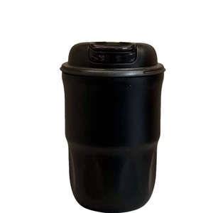 Vaso de acero inoxidable 316, taza aislada blanca, negra, roja, portátil para viaje, con tapa, para café y agua - Product Image 5