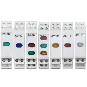 TAIYEDQ JD H1 2 3D 24V 230V AC/DC Din Rail Industrielle Einzel-Doppel licht anzeige LED-Kontroll leuchte mit drei Licht anzeigen - Product Image 1