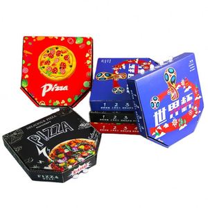 ราคาขายส่งรถจักรยานยนต์จัดส่งพิซซ่ากล่องพิซซ่าออกแบบกล่องพิซซ่าส่วนบุคคลกล่องสีขาวกระดาษลูกฟูกขนาด 10 นิ้ว OEM - Product Image 3