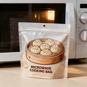 Sac réutilisable et traçable pour l'emballage des repas surgelés prêts à consommer, de qualité alimentaire, résistant aux hautes températures, compatible micro-ondes - Product Image 2