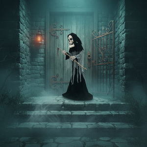 Guadaña Mecánica Eléctrica de Terror para Halloween, con Activación por Voz, Inducción, Luminosa, con Cabeza Grande, <span class=keywords><strong>Esqueleto</strong></span> de la Muerte Sosteniendo la Guadaña - Product Image 6