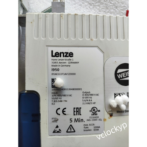 อินเวอร์เตอร์ Lenze I95AE222F1AV1Z0000 + ตัวต้านทานเบรก ERBP180R300W พร้อมจัดส่ง สินค้ามือสอง - Product Image 4