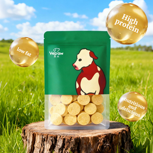 Vente de <span class=keywords><strong>gros</strong></span> Snack sec pour animaux de compagnie <span class=keywords><strong>Viande</strong></span> crue lyophilisée Gâteries pour animaux de compagnie Saveur de boeuf Collations naturelles à haute teneur <span class=keywords><strong>en</strong></span> protéines pour chiens et chats - Product Image 4