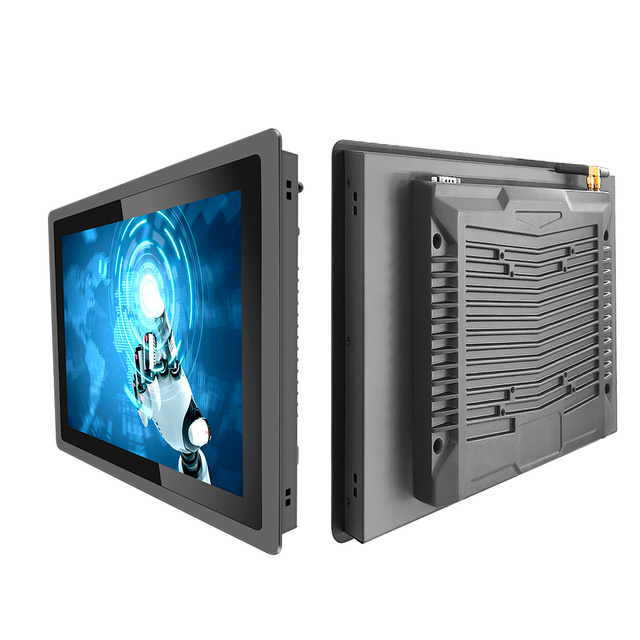 OEM/ODM IP65 Waterproof 10-Point Touch 1-Year Warranty Industrial Panel PC Capacitive Embedded/VESA Wall Mount Fanless Serial