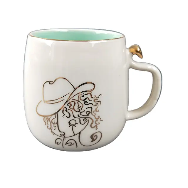 Personalizza il produttore di tazze da tè per tazze da caffè in ceramica multipla per tazze e tazze per la decorazione domestica all'ingrosso