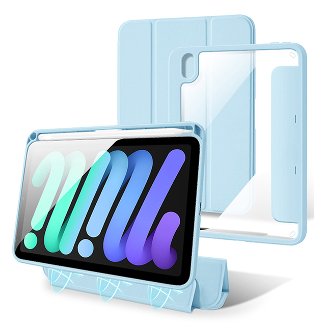 Strong Magnetic Cover Smart Trifold Tablet Case for iPad Air 13 2024 2025 / iPad Pro 12.9 3rd/4th/5th/6th Gen