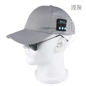 หมวกแก๊ปเบสบอลฟังเพลงลิ้นเป็ดป้องกันแสงแดด - Product Image 3