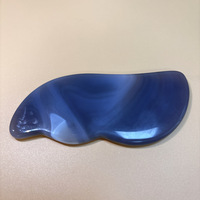 منتجات التدليك الجديدة ، عقيق Gua Sha ، لوح كشط Guasha ، أداة العناية الذاتية للجسم من حجر Guasha