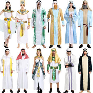 Costumi di <span class=keywords><strong>Halloween</strong></span> per Adulti, Abito Arabo da Uomo del Medio Oriente, Costume da Pastore, Tunica Araba - Product Image 2