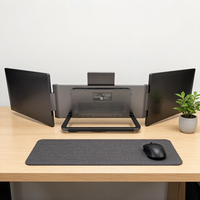 Moniteur portable à écran simple/double 15,4'' 15,6'' 17,3'' USB-C, deuxième écran externe, extension d'écran pour ordinateur portable, pour le bureau