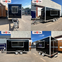 Food Truck Personnalisé avec Équipement de Cuisine Complet et Rangement – Restaurant Mobile sur Mesure pour Burgers, Pizza, Café et Snacks
