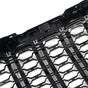 Lưới tản nhiệt trước ABS thiết kế mới <span class=keywords><strong>2025</strong></span> dành cho Jeep Wrangler JL 2018++ Gladiator JT NTRIX L1002 Có/không có lỗ camera - Product Image 4